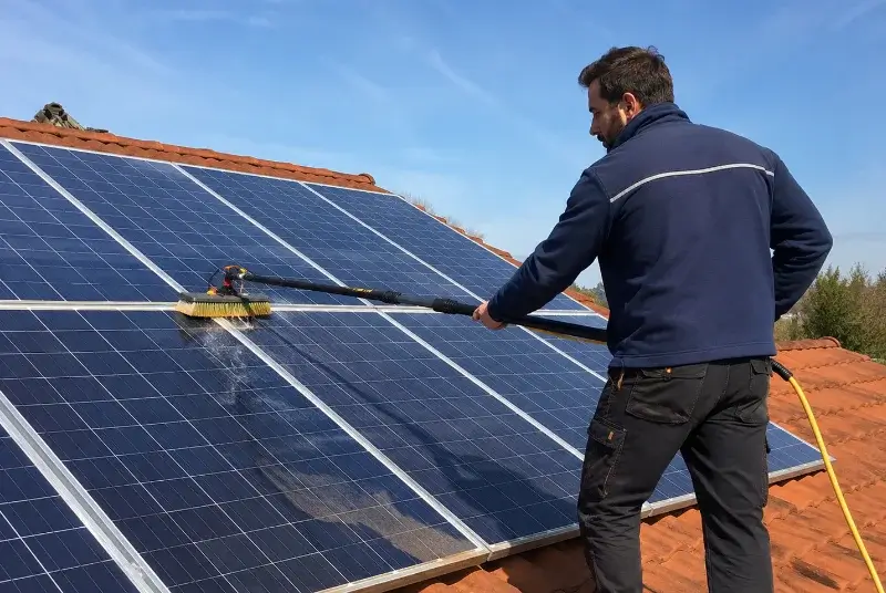 Nettoyage et entretien de panneaux solaires à Carbon-Blanc